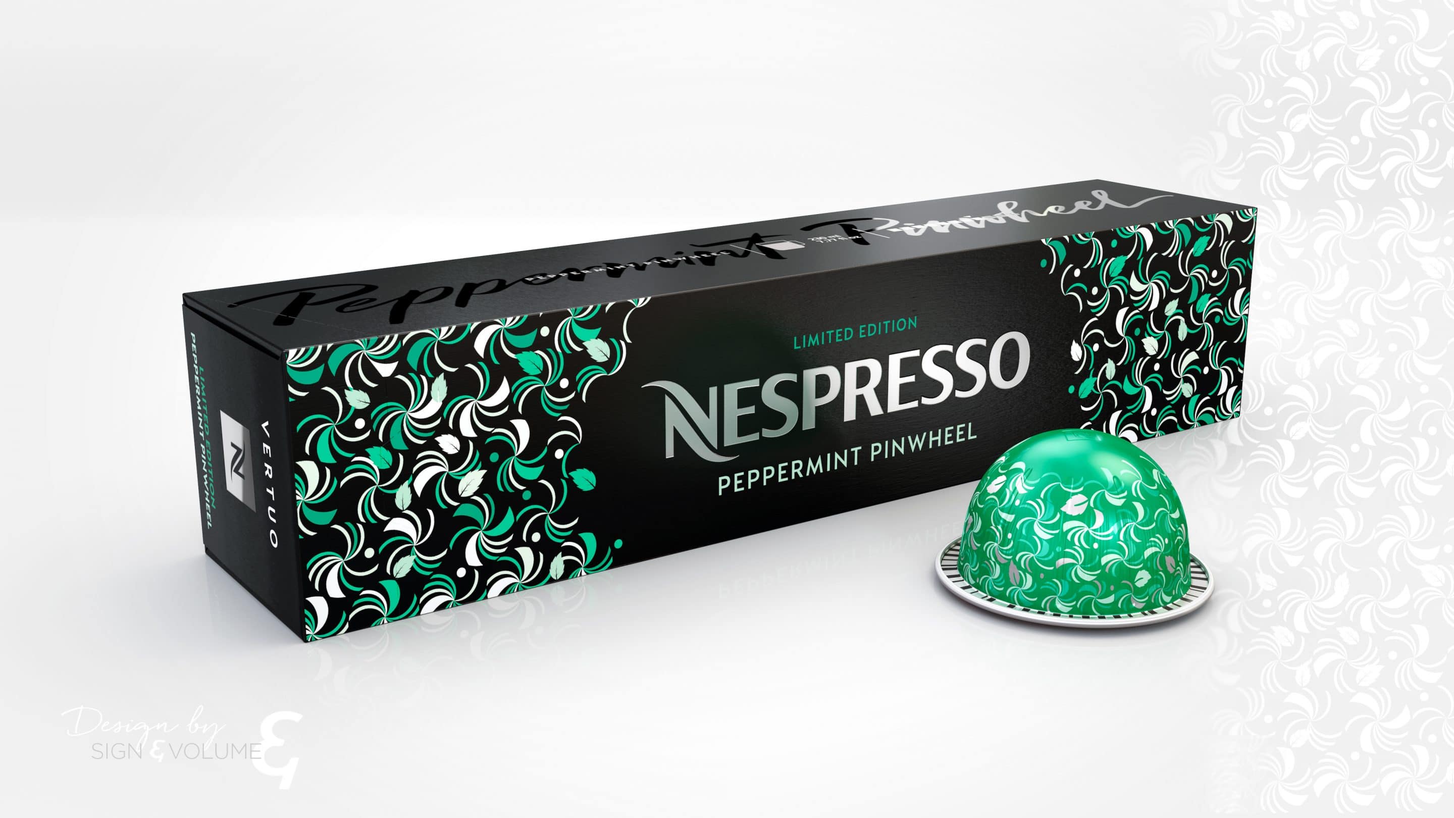 Nespresso vertuo Editions Limitées Peppermint