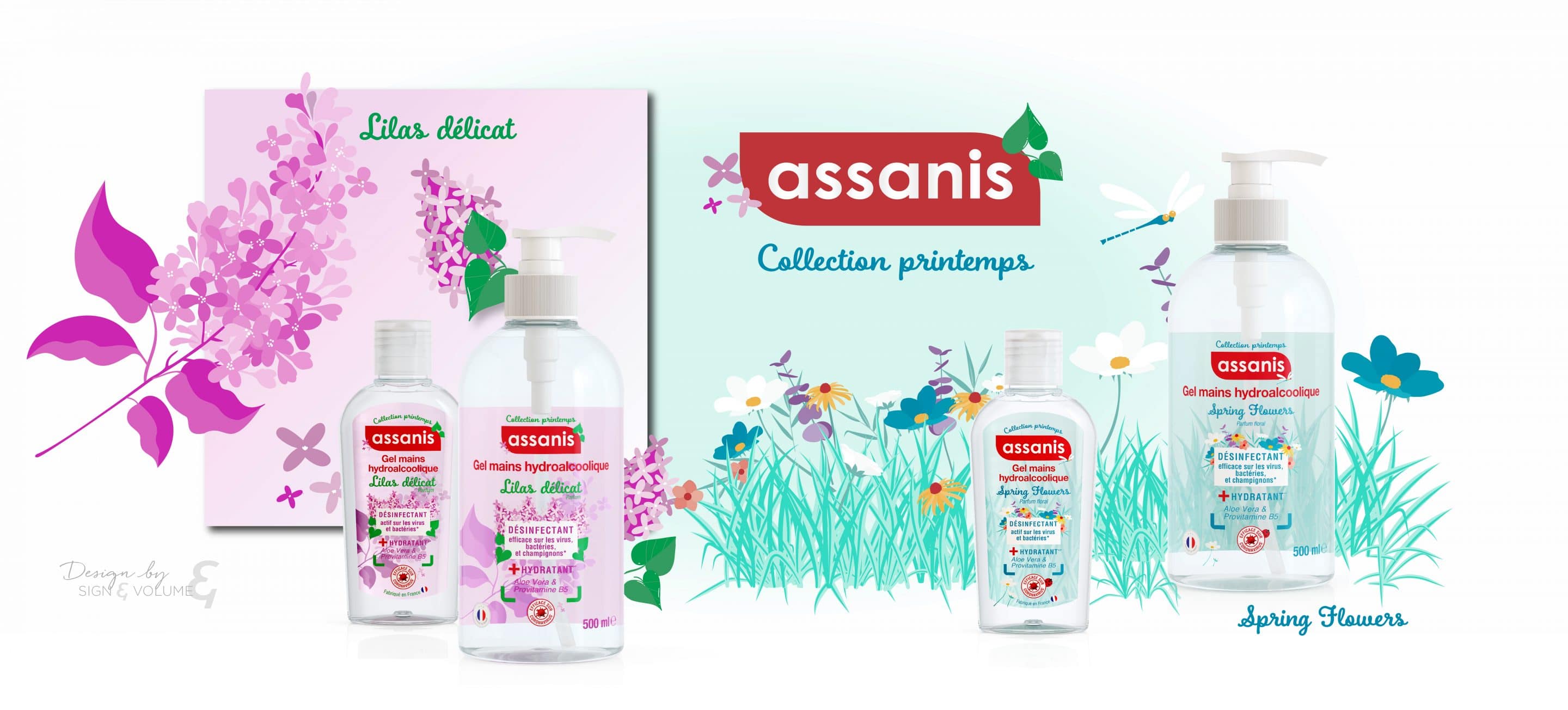 Assanis perfumed Hydroalcoholic gel 