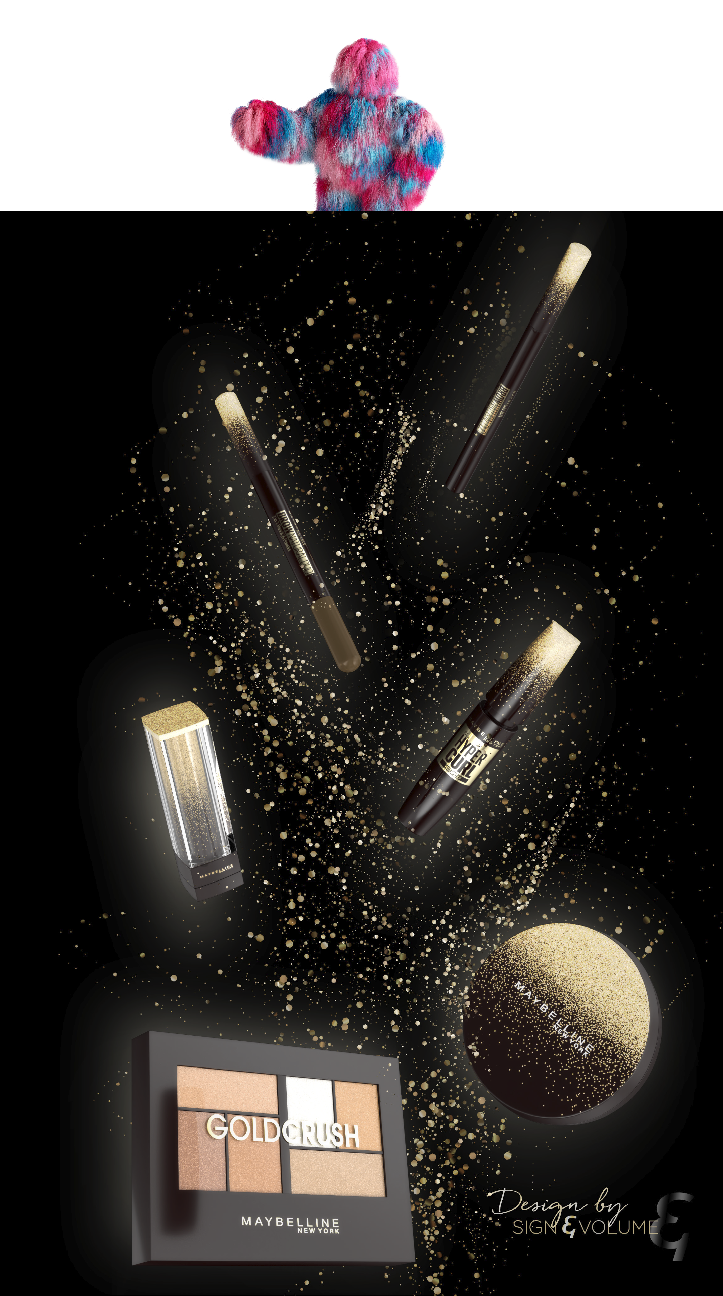 Makeup Gold Crush Maybelline